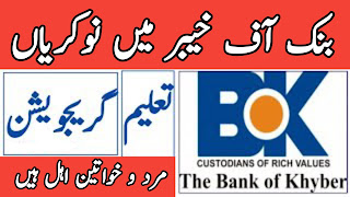 Jobs Advertisement Bank of Khyber New Jobs in Islamabad January 2024 Advertisement