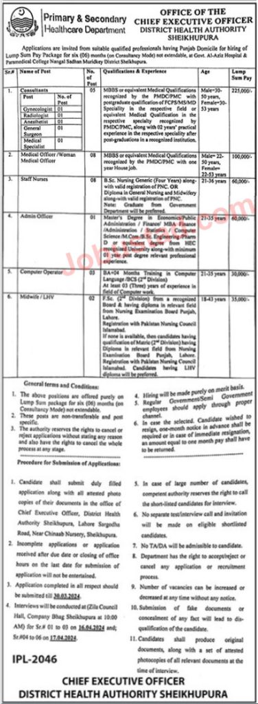 District Health Authority Jobs In Sheikhupura March 2024 376x1024 1 