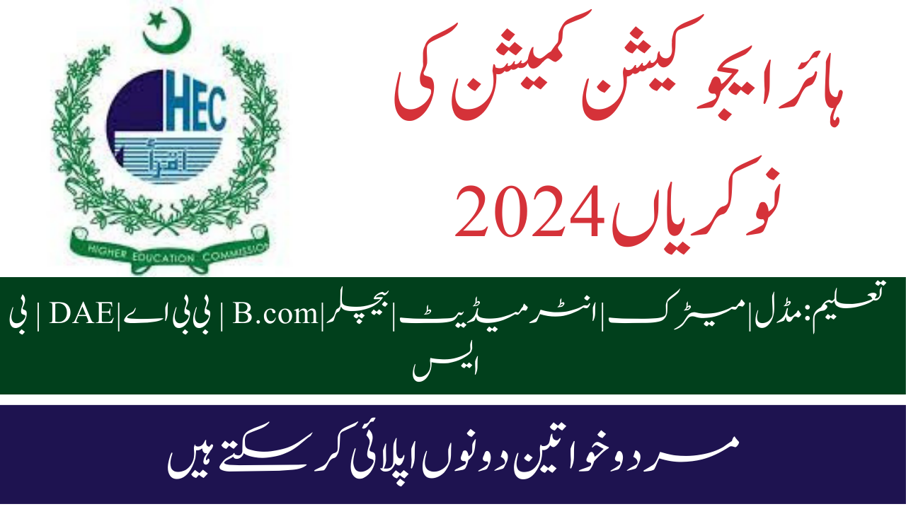 Higher Education Commission Jobs 2024