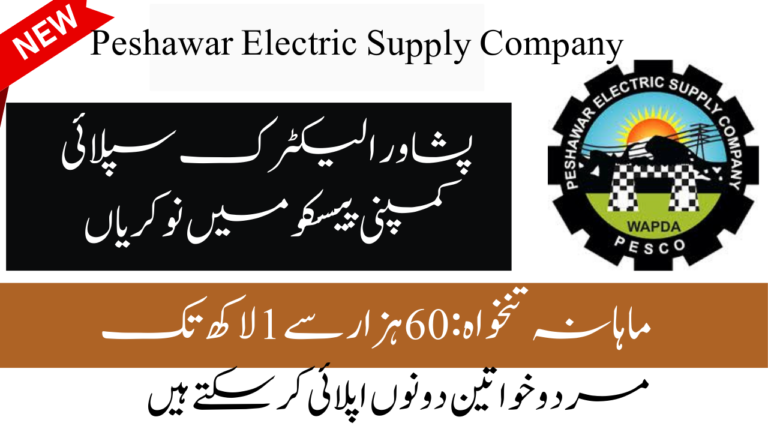 Peshawar Electric Supply Company PESCO Jobs 2024