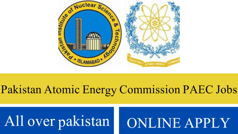 Pakistan Atomic Energy Commission PAEC Jobs 2024