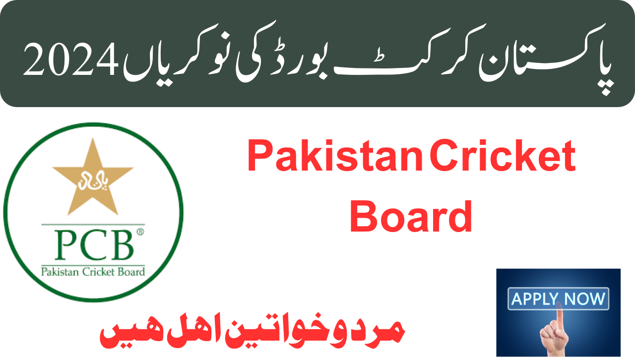 Pakistan Cricket Board Jobs 2024